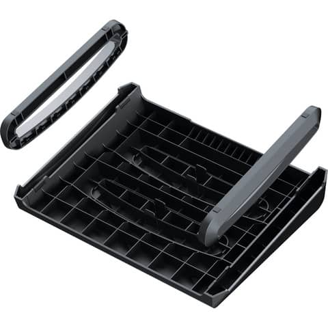 Poggiapiedi Fellowes Breyta™ regolabile 9,8x49x36 cm nero 100016562